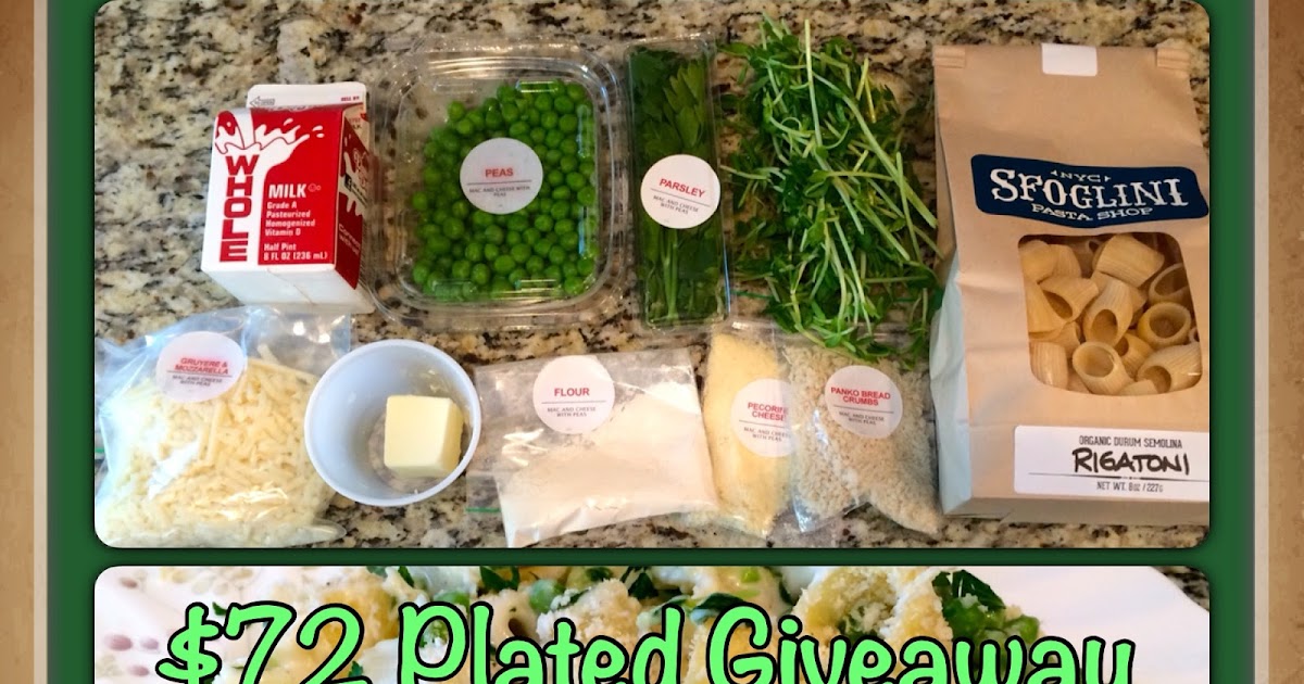 GIVEAWAY Plated Meal Kit Worth 72 Blue Skies for Me Please